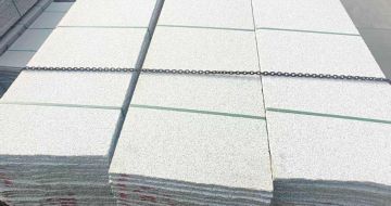 苏州芝麻白毛板，石材毛板