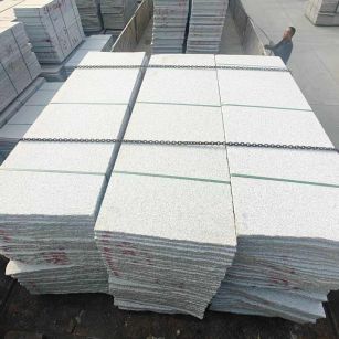 苏州芝麻白毛板，石材毛板