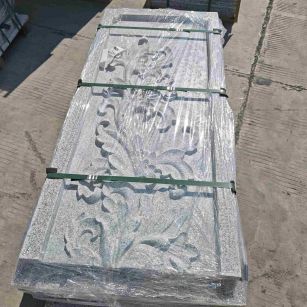 苏州芝麻白别墅外墙雕刻版