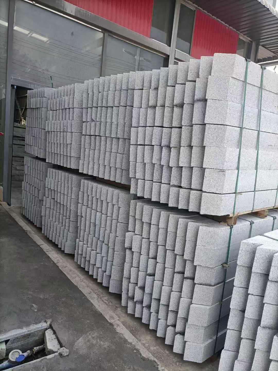 苏州芝麻白树围石 树池
