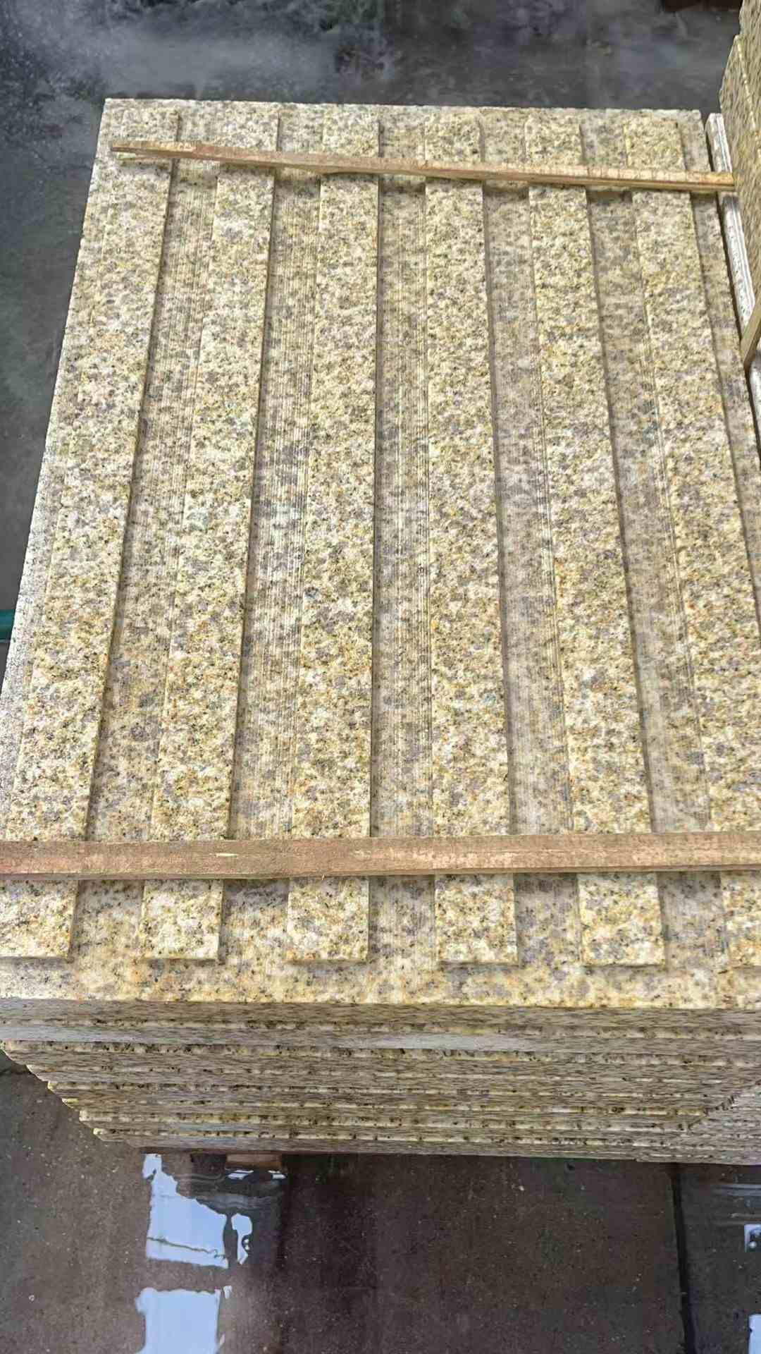 苏州黄金麻盲道 石材盲道