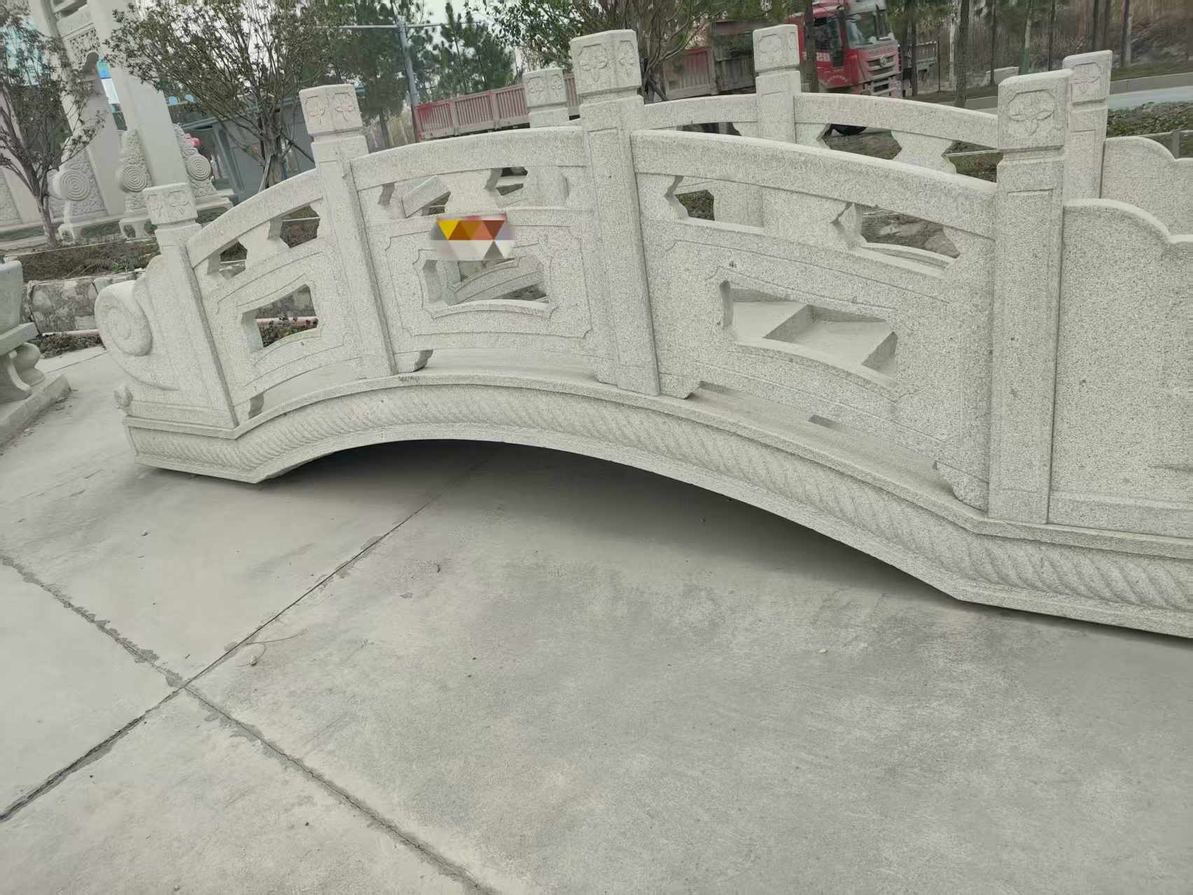 苏州芝麻白拱桥，石桥