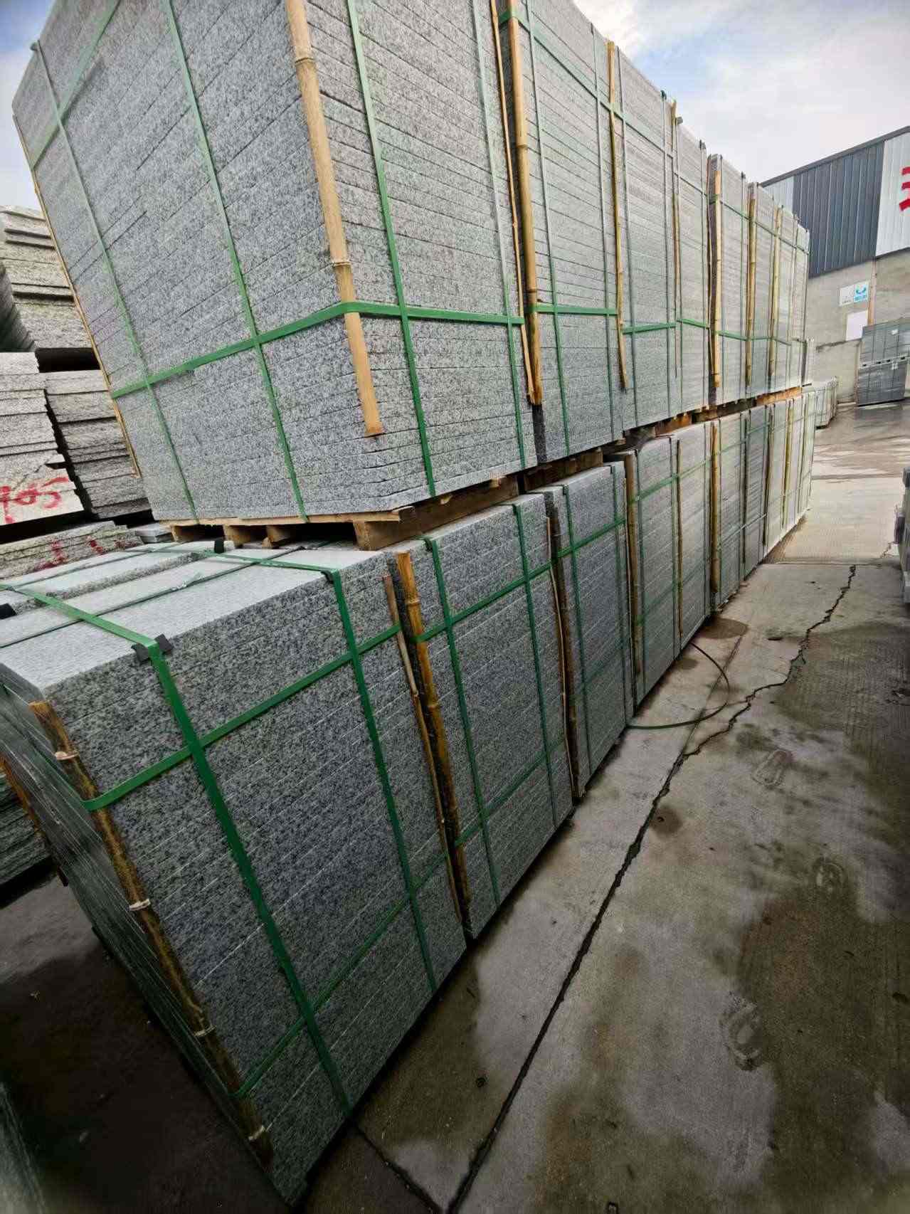 苏州芝麻白地铺版 石材地铺石